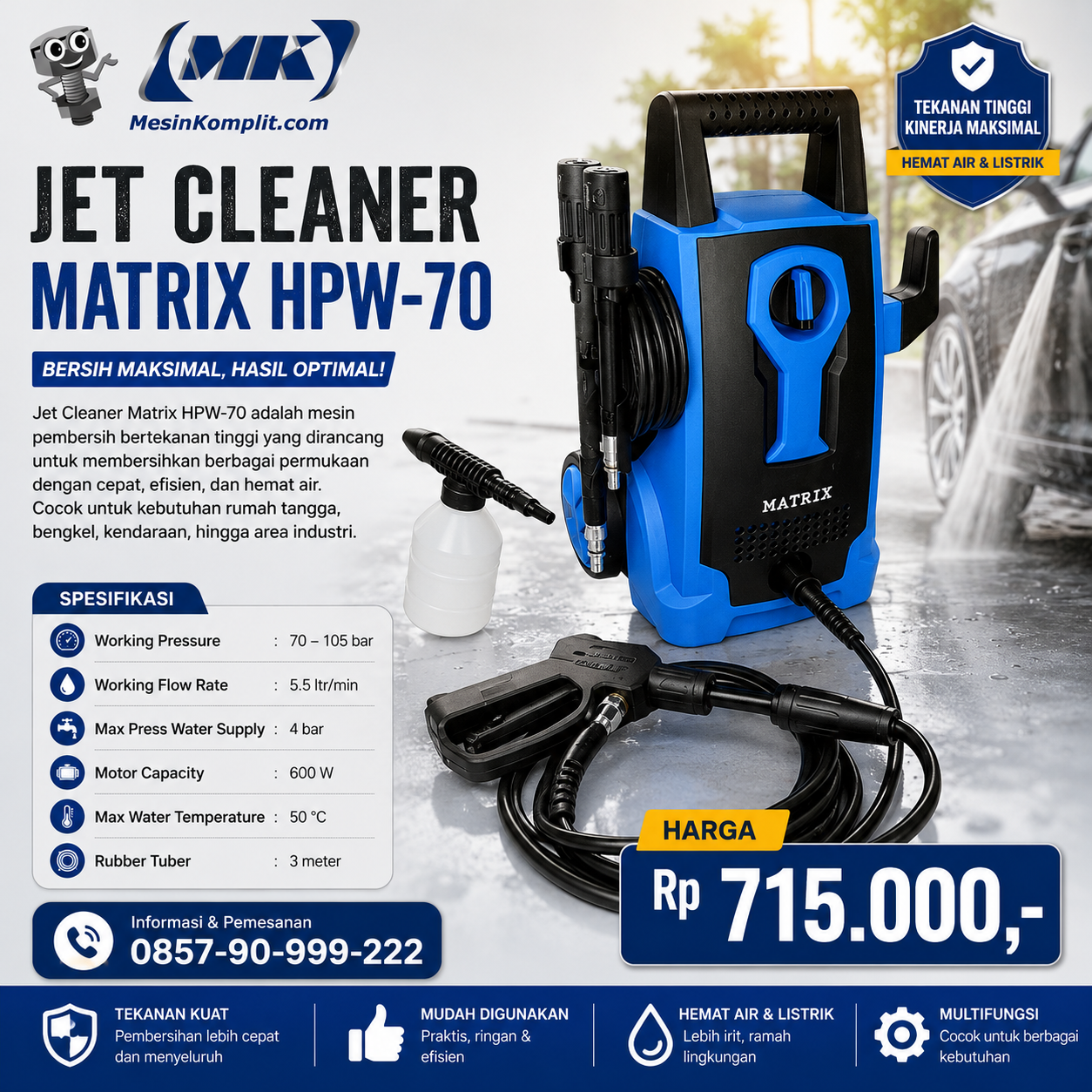 Jet Cleaner 70bar (TSK-09...